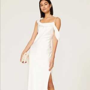 FAME + Partners Francois Dress White